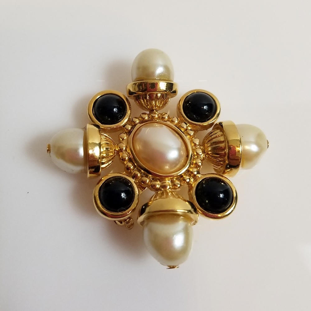 St. John Maltese Cross Brooch Pin